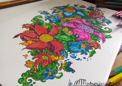 Obsesja czytania Obsesja kolorowania