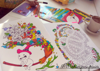 Obsesja czytania Obsesja kolorowania